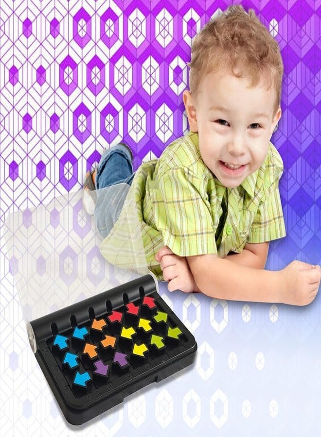 WireScorts IQ Arrow Game - Educational Brainstorming Puzzle Game | 120 Multi-Level Logic Challenges | Travel-Friendly Strategy Game for Kids 7+ | Single Player - Image 2
